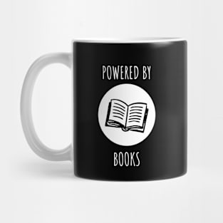 Powered By Books Mug